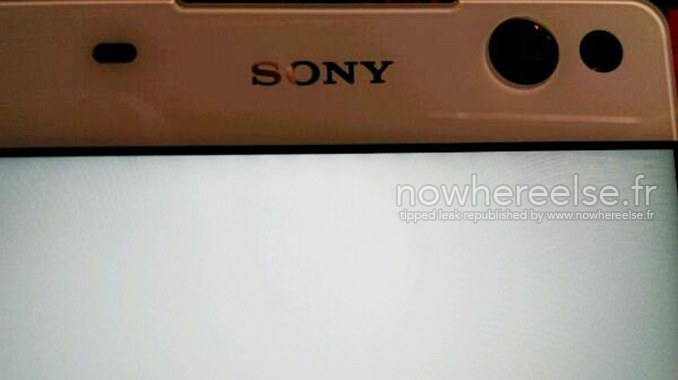 Sony Lavender 5MP front camer pic leaked
