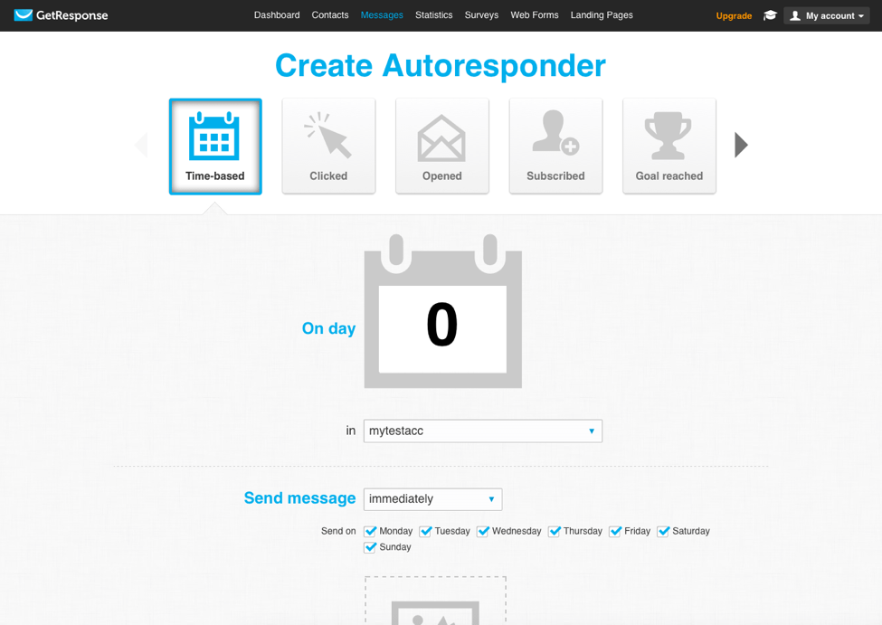 Create AutoResponder