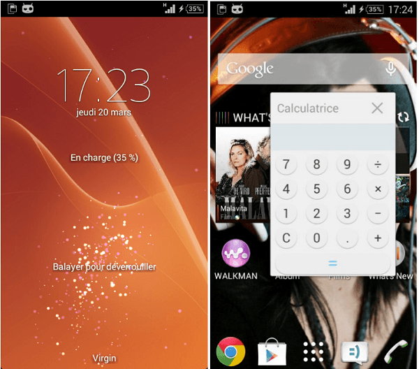 Xperia Overlay Screenshot دانلود رام اندروید 4.2.2 برای گوشی های Xperia Arc, Neo V, Pro, Ray, Arc S, Neo