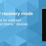AOSP recovery mode available on selected unlocked Xperia devices