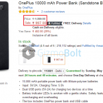 OnePlus 10000 mAh Power Bank available for Rs 997 in India