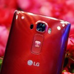 Glossy Red LG G Flex2 hands on pics – Sparkling Curve