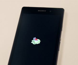 Xperia Z1 in Recovery Mode