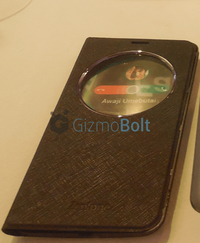 Black ZenFone 2 View Flip Cover