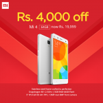 Xiaomi Mi 4 64GB price slashed down by Rs 4000 in India