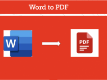 How to convert from Word to PDF in One Click