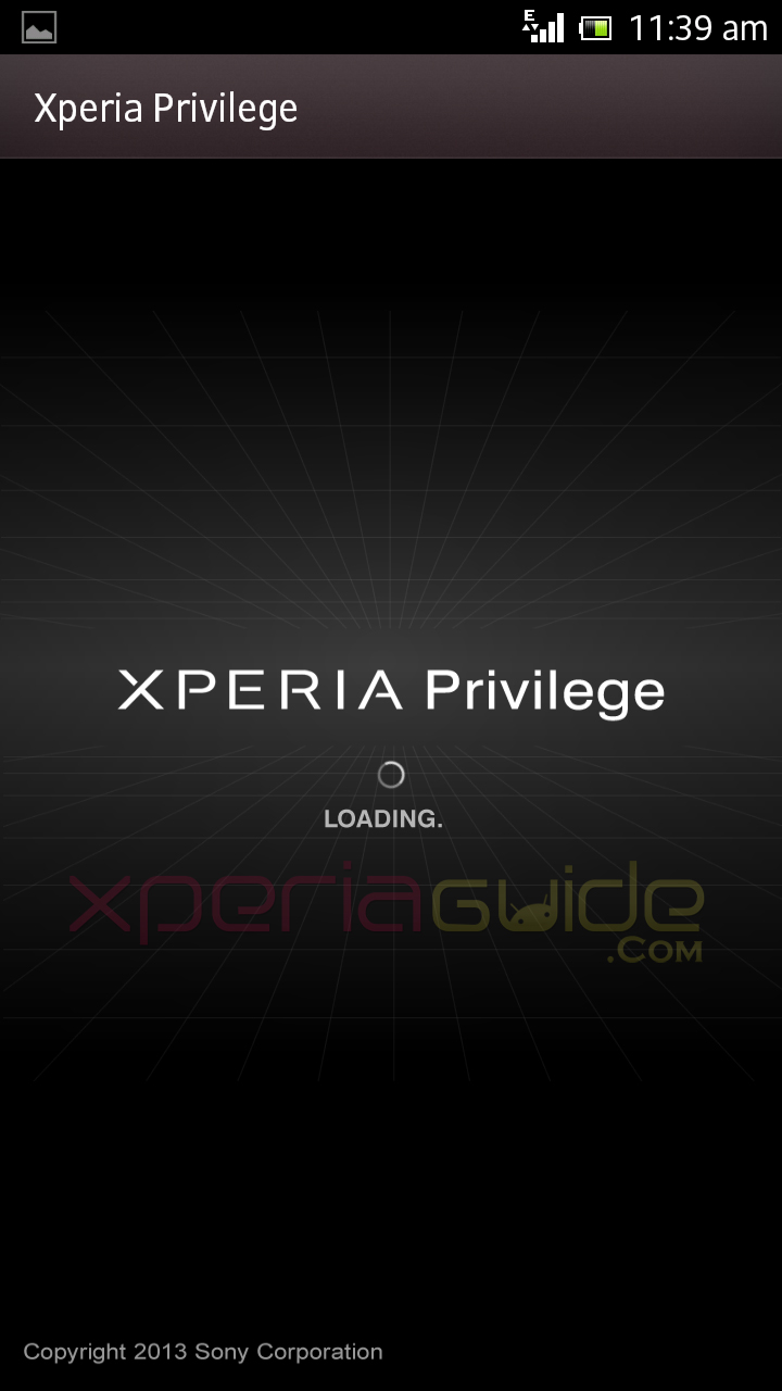 Installing Xperia Privilege App Version 2.0 Update