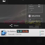 Notification screen in Xperia SL LT26ii Jelly Bean 6.2.B.0.200 fimrware