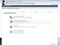 Update Xperia J ST26i Jelly Bean 11.2.A.0.31 firmware via PC Companion