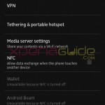 Wireless Network settings in Xperia SL LT26ii Jelly Bean 6.2.B.0.200 firmware