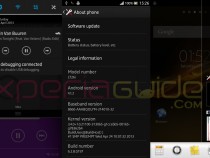 Xperia SSL android 4.1.2 JellyBean firmware 6.2.B.0.197 LEAKS