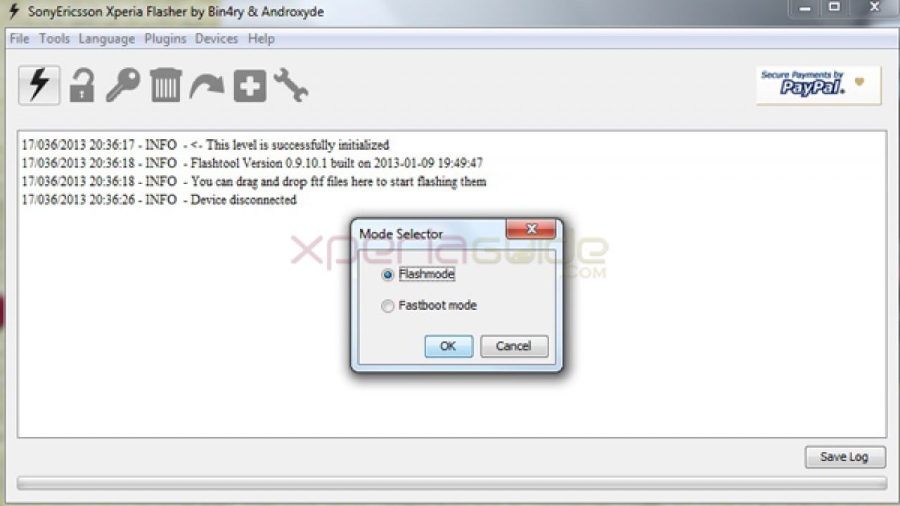 How To Update Manually Xperia Phone By Flashing Ftf File By Flash Tool