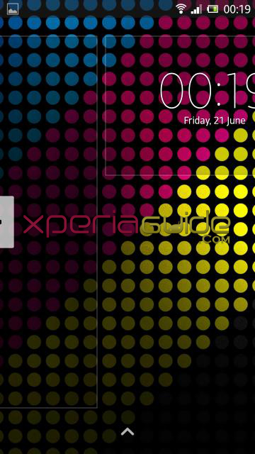 Lock Screen widgets in Xperia ZL C6503 Android 4.2.2 Jelly Bean 10.3.A.0.423 firmware