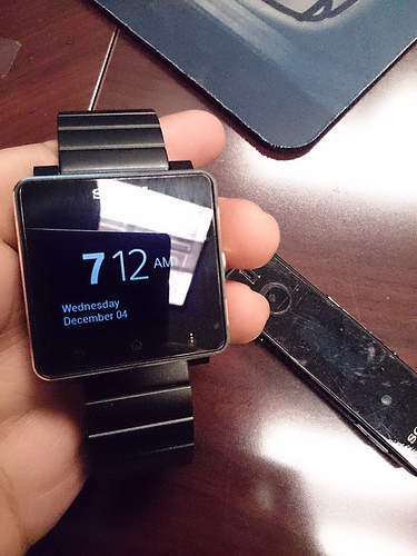 1 update smartwatch sony firmware