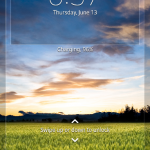 New Lock Screen layout Xperia Z C6603 Android 4.2.2 Jelly Bean 10.3.X.X.XXX firmware