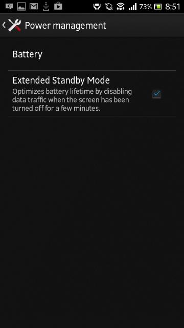 No STAMINA MODE in Jelly Bean 6.2.B.0.211 firmware update Xperia S