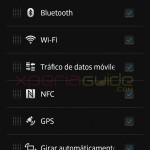 Quick Settings option in Xperia Z C6603 Android 4.2.2 Jelly Bean 10.3.A.0.423