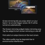 Screen Mirroring in Xperia Z C6603 Android 4.2.2 Jelly Bean 10.3.X.X.XXX firmware