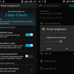 Stamina Mode on Xperia S Ported