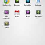 Start up menu in Xperia Z C6603 Android 4.2.2 Jelly Bean 10.3.X.X.XXX firmware
