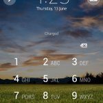 Transparent Dial Pad in Lock Screen in Xperia Z C6603 Android 4.2.2 Jelly Bean 10.3.X.X.XXX firmware