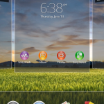 Transparent On Screen Keys Bar in Xperia Z C6603 Android 4.2.2 Jelly Bean 10.3.X.X.XXX firmware Leaked