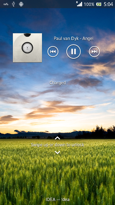 Walkam option in Lock Screen in Xperia Z C6603 Android 4.2.2 Jelly Bean 10.3.X.X.XXX firmware