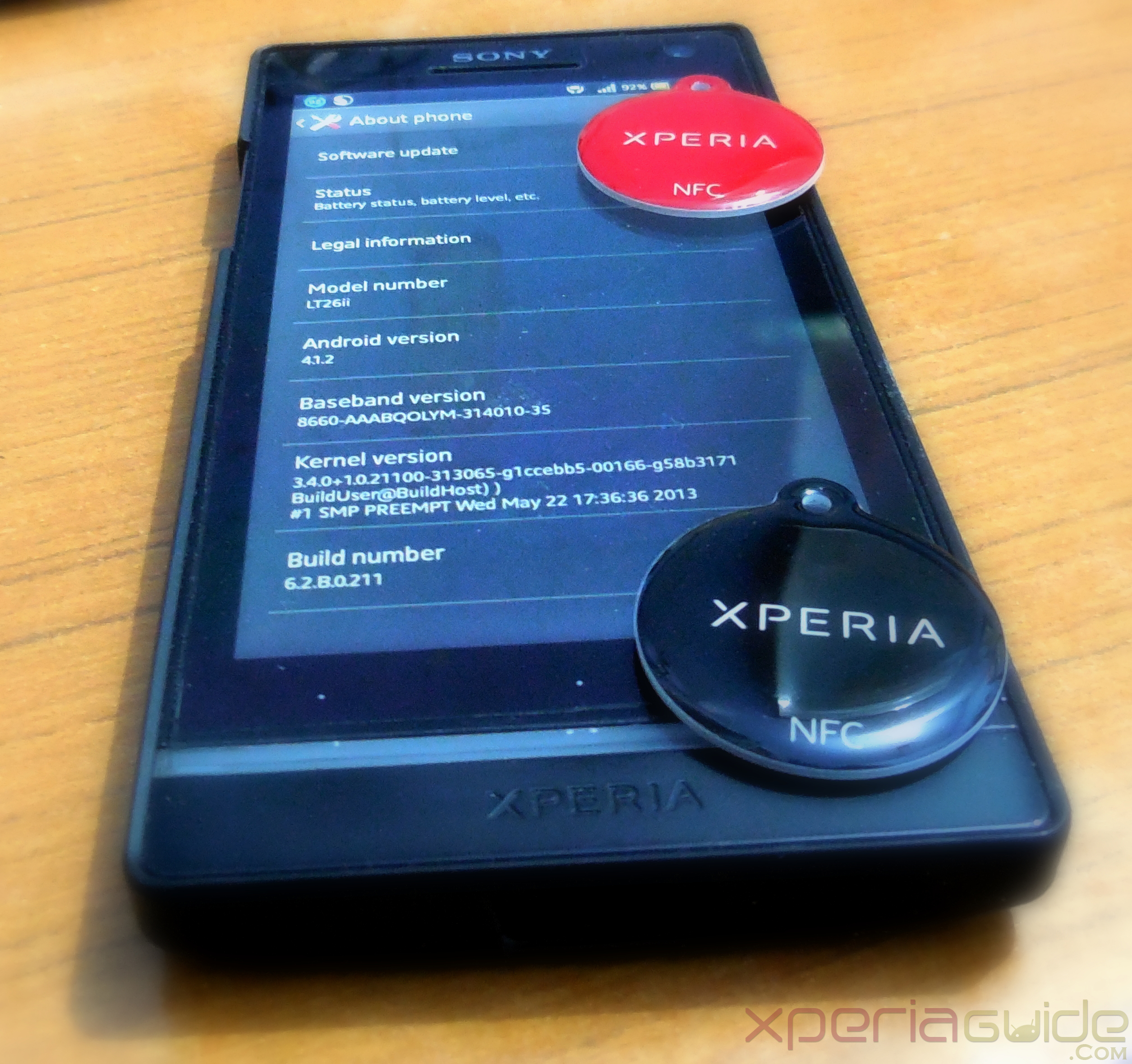 Xperia S, SL Jelly Bean - NFC Bug Fixing Update in Week 28 of July
