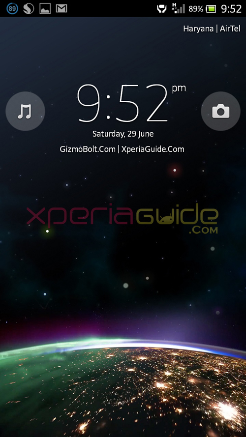 Xperia Z Ultra ZU,Xperia Honami Android  Official Themes