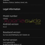 Xperia ZL C6503 Android 4.2.2 Jelly Bean 10.3.A.0.423 firmware ftf 