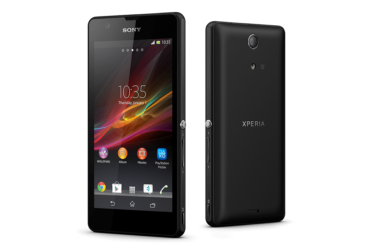 Sont Xperia ZR has 4.6" HD Reality Display.