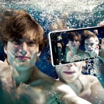 Sony Xperia ZR can record Full HD video underwater.