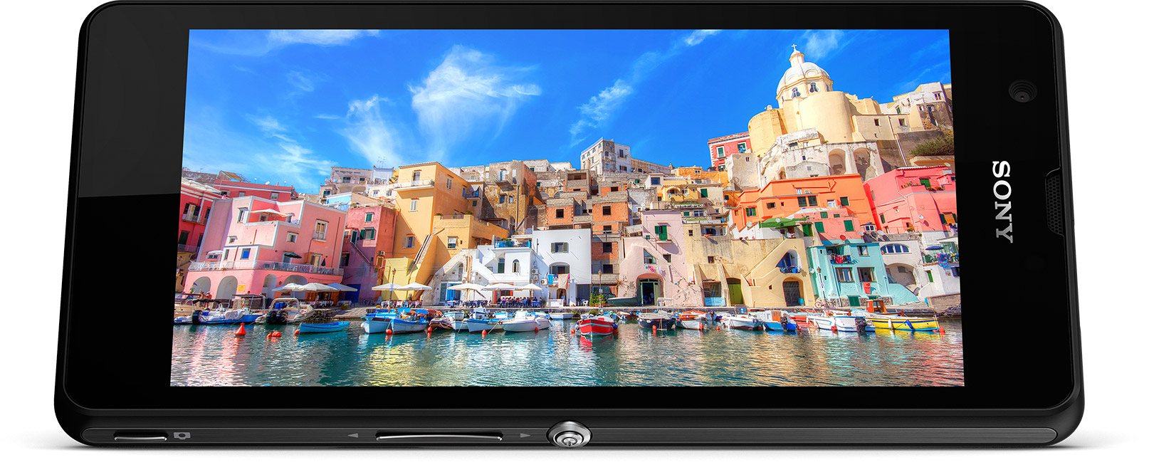 Xperia ZR has screen as impressive as HDTV.