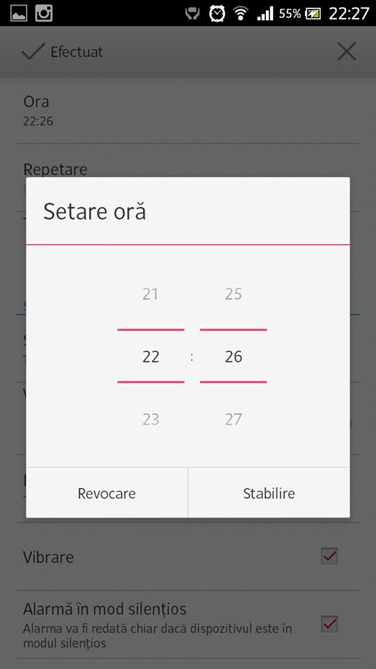 Alarm Clock app of Xperia Honami on Xperia S SL