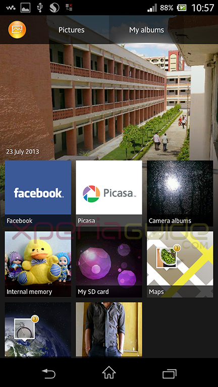 Album 5.1.A.0.4 app Xperia Z