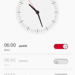 Clock app of Xperia Honami on Xperia S SL