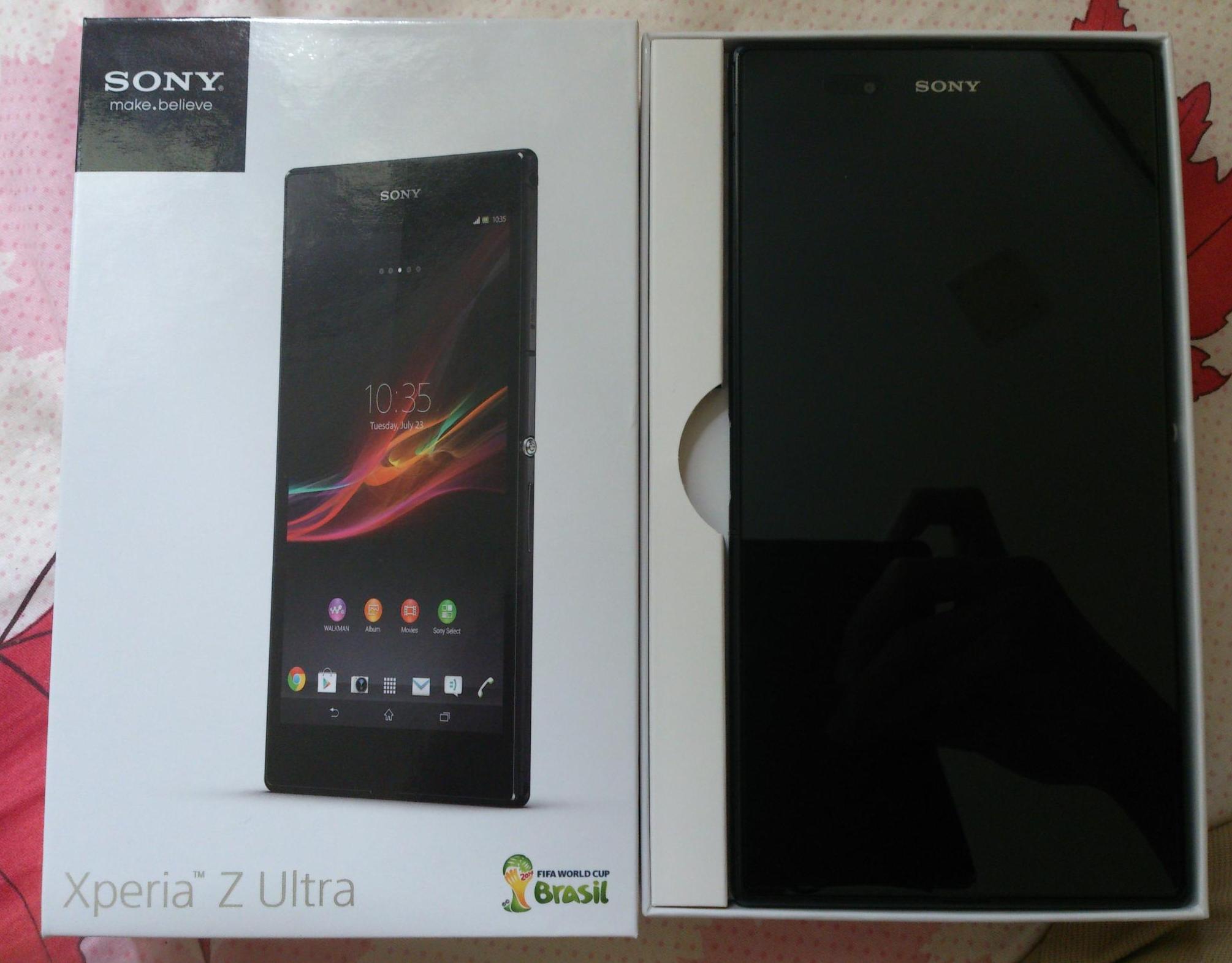 Hands on Xperia Z Ultra C6802