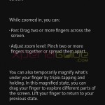 Magnification gestures in Xperia ZR Android 4.2.2 10.3.1.A.0.244 firmware update