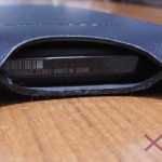 Xperia Z Slip Pouch Case - Bottom Hole