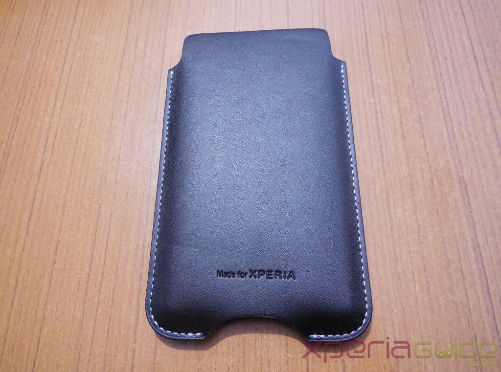 Xperia Z Slip Pouch Case by Roxfit - Front Side