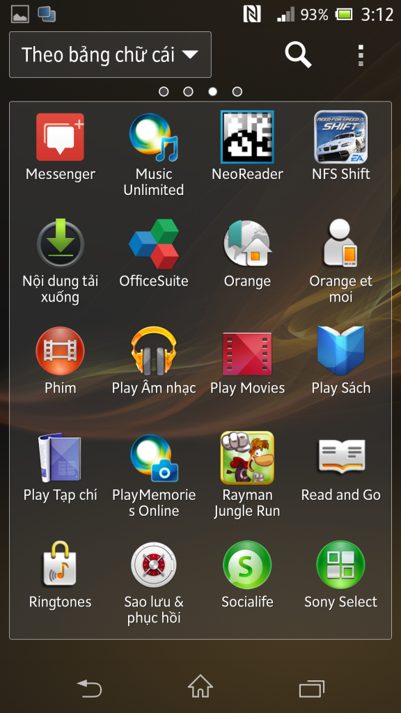 Bloatware Apps in new Xperia Z C6603 10.3.1.A.1.10 firmware Update Rolled on ORANGE Carrier