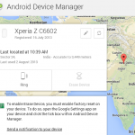 How to Track stolen or lost Xperia Z Xperia Phone via Android Device Manager