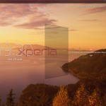 Lockscreen of Xperia Tablet Z SGP311 Android 4.2.2 10.3.1.C.0.136 firmware