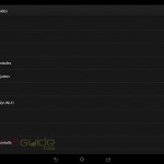 Quck Settings screenshot - Xperia Tablet Z SGP321 Android 4.2.2 10.3.1.A.0.244 firmware