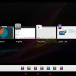 Recent Apps Drawer Screenshot - Xperia Tablet Z SGP321 Android 4.2.2 10.3.1.A.0.244 firmware