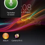 Recorder Small App in Xperia L C2105, C2104 Android 4.1.2 15.0.A.2.17 firmware update