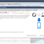 Sony Xperia Tablet Z SGP311 Android 4.2.2 10.3.1.C.0.136 firmware update via PCC
