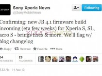 Sony confirms Bug Fixing Android 4.1.2 Jelly Bean update coming for Xperia S, SL, Acro S. ETA - a few weeks