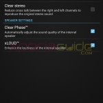 Walkman sound settings option in Xperia Z Ultra C6802 14.1.B.1.510 firmware update