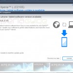 Xperia L C2105, C2104 Android 4.1.2 15.0.A.2.17 firmware update by PC Companion